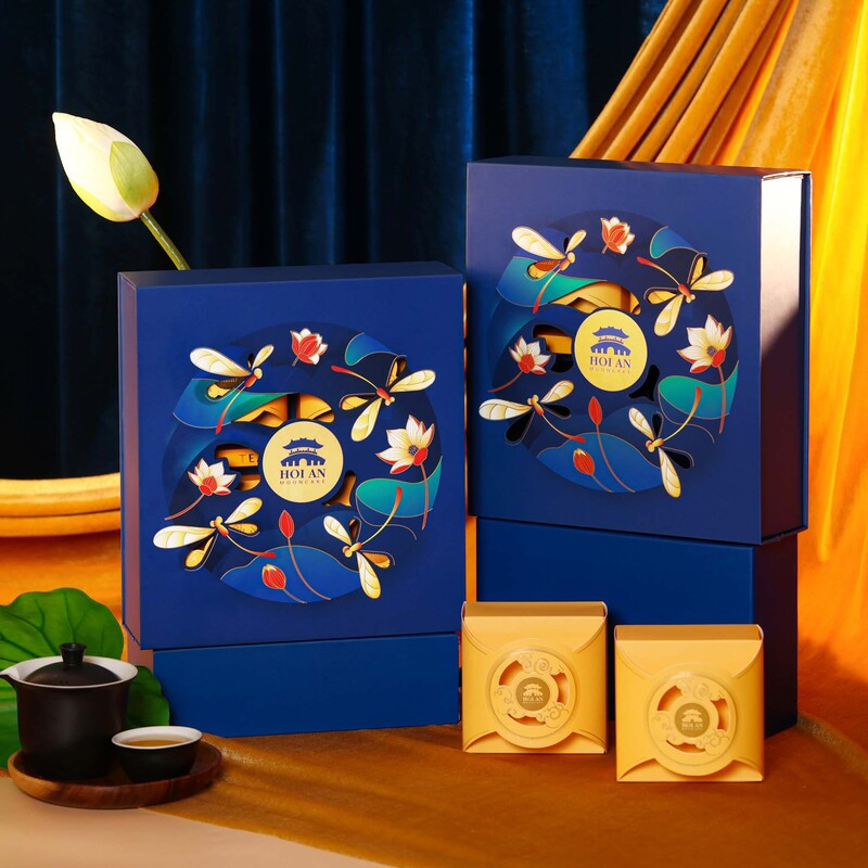 Bảng giá bánh trung thu moon cake cho hộp 4 cái của Hội An Mooncake