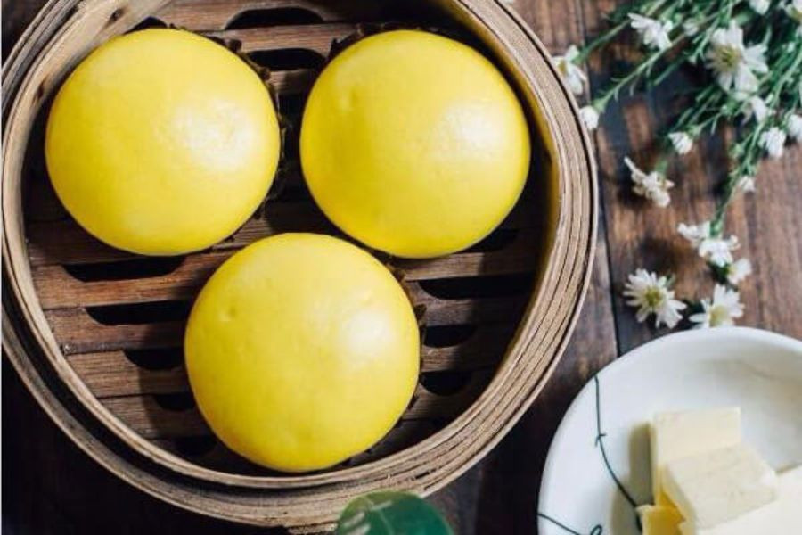 Bánh bao kim sa béo ngậy, bí quyết làm bánh từ bột mì và trứng