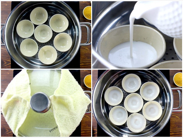 Bánh bèo tôm thịt hấp dẫn với nhân đậm đà