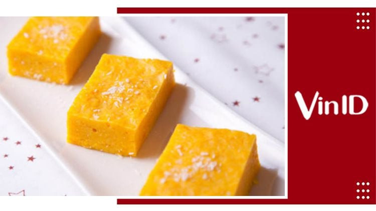 Bánh bí đỏ hấp dừa béo ngậy chuẩn vị