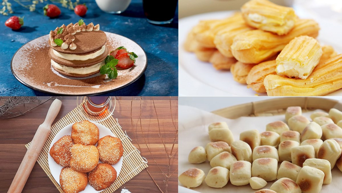 Bánh bột mì bằng chảo chống dính