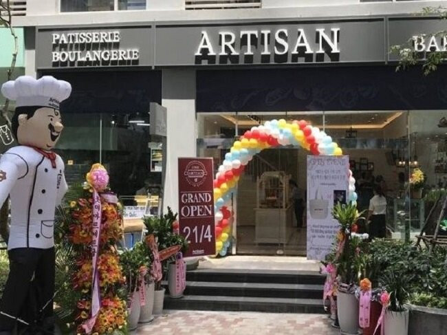 Bánh kem Artisan Bakery phong cách Hàn Quốc