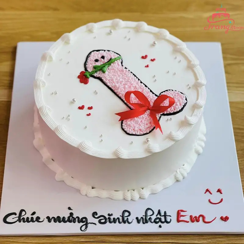 Bánh kem hài hước tặng bạn bè