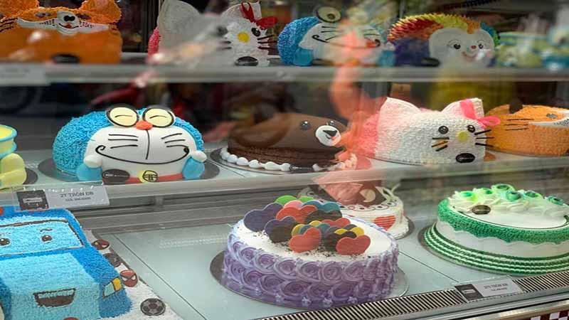 Bánh kem ngộ nghĩnh và đáng yêu tại Cửa Hàng Bánh Kem Ngộ Nghĩnh quận 10