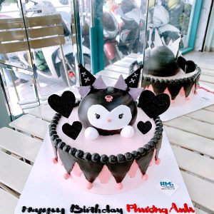 Bánh kem tạo hình Kuromi siêu dễ thương