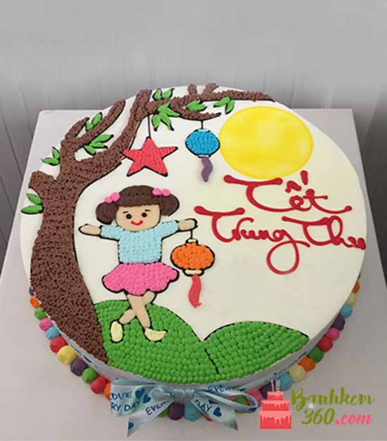 Bánh kem Trung Thu chất lượng cao, thiết kế đẹp