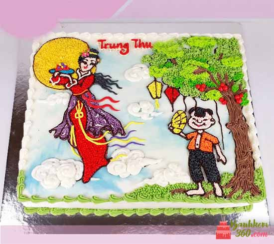 Bánh kem Trung Thu làm quà tặng ý nghĩa
