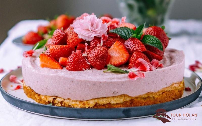Bánh kem Vegan Cake độc đáo, tiệm bánh kem Hội An chuyên bánh chay
