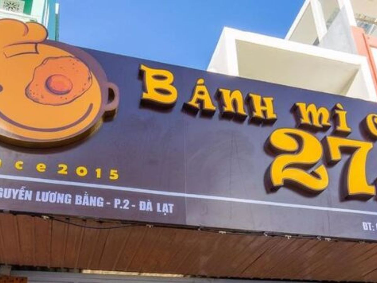 Bánh mì chảo 27 Đà Lạt với phần nhân phong phú