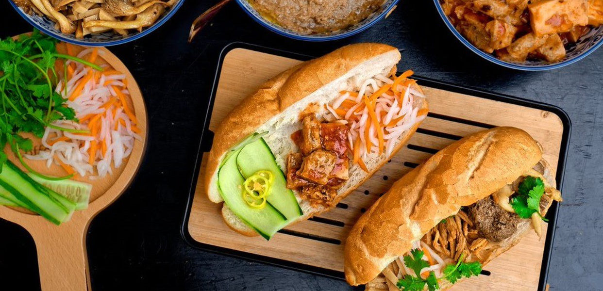Bánh mì chay bao nhiêu calo và các lựa chọn nhân chay đa dạng