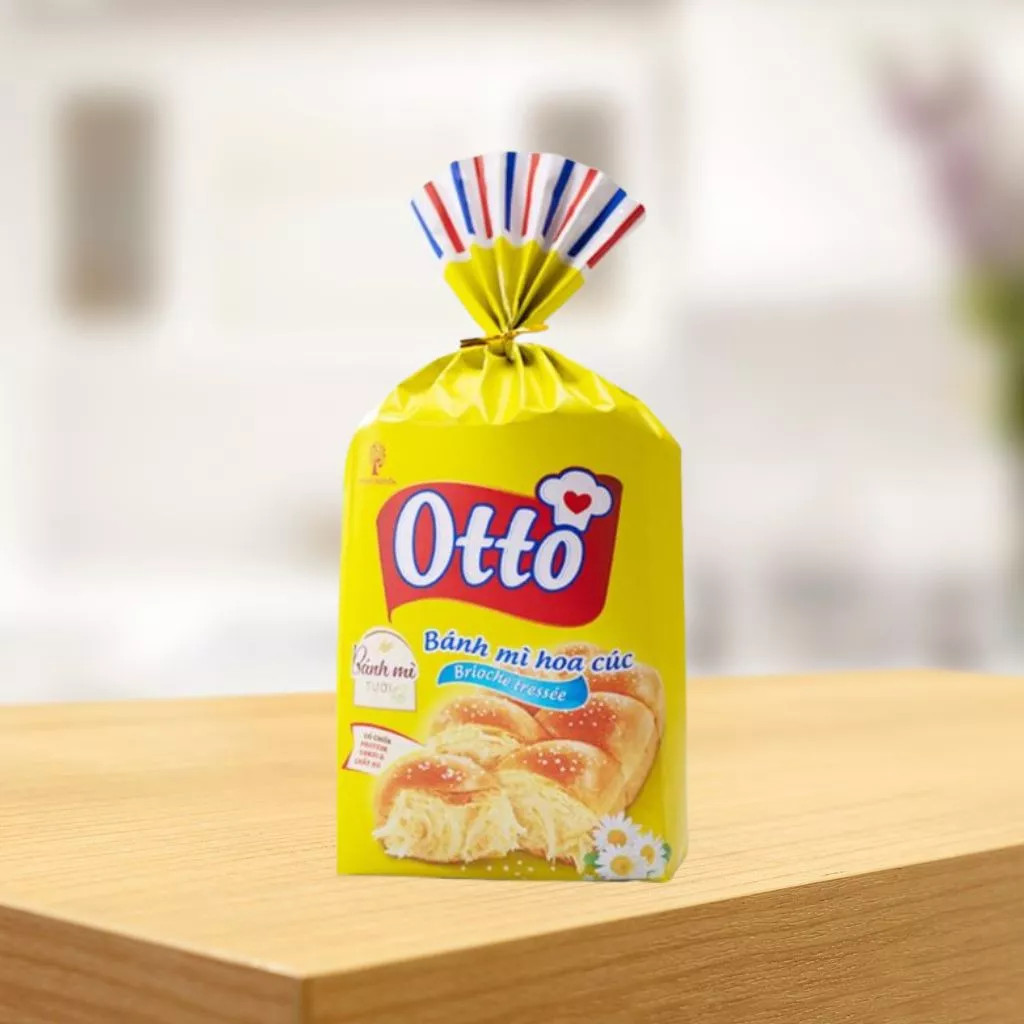 bánh mì hoa cúc otto 300g nguyên gói mềm mịn