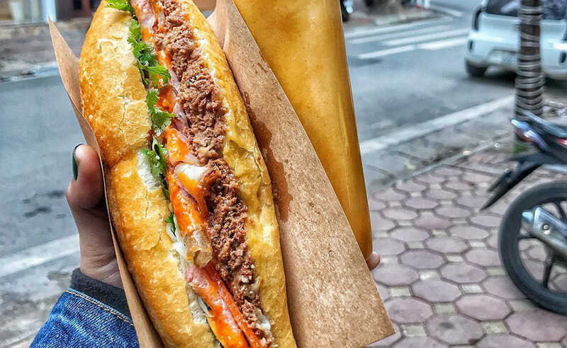 Bánh mì pate thơm ngon