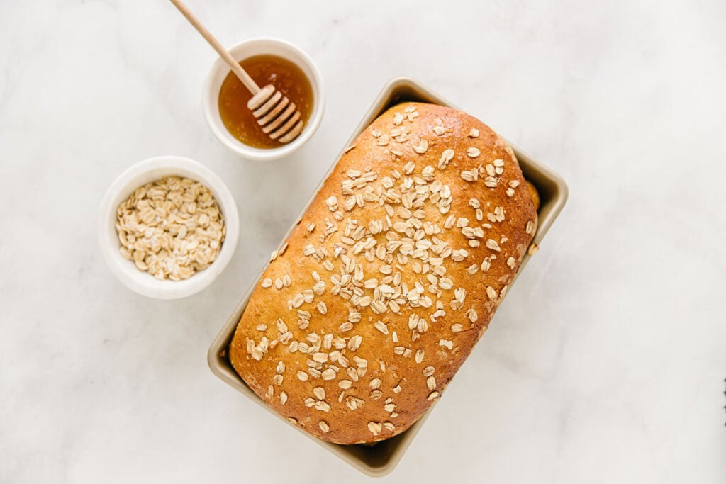 Bánh mì yến mạch ít calo