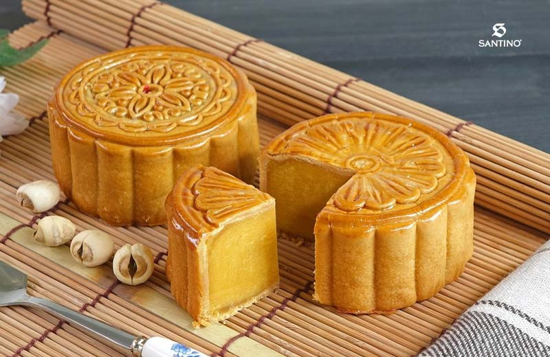 Bánh trung thu chay đa dạng các loại nhân