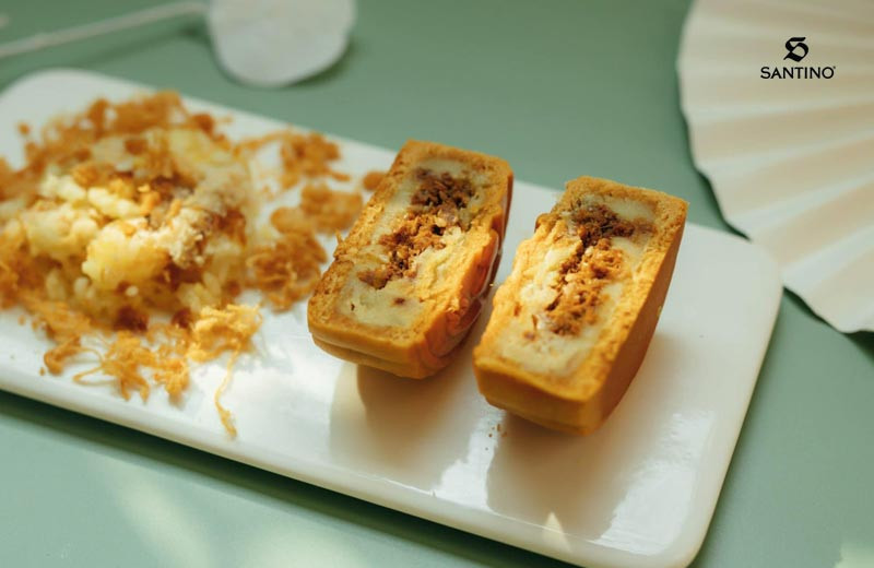 Bánh trung thu nhân xôi xéo độc đáo