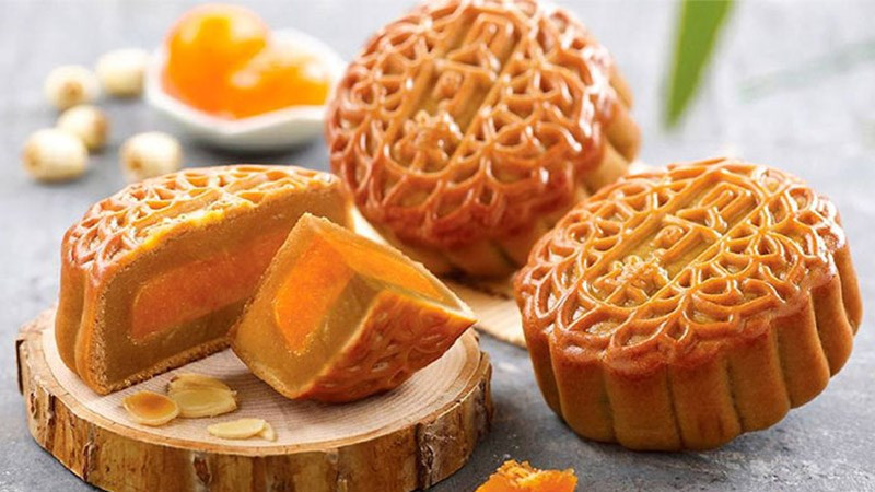 Bánh trung thu nướng thập cẩm có thể chứa nhiều calo