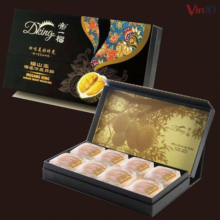 Bánh trung thu sầu riêng Musang King – Malaysia cao cấp