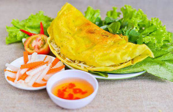 Bánh xèo chay thanh đạm