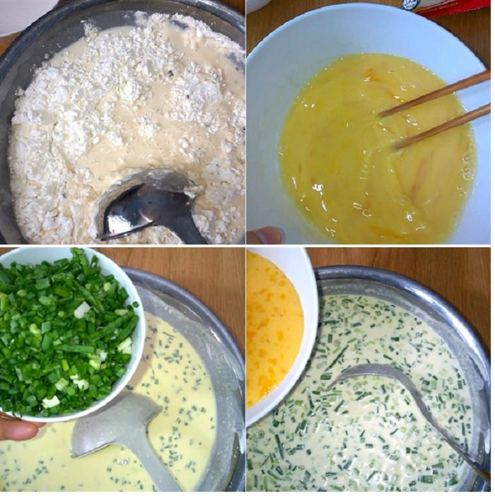 Bánh xèo giòn rụm, vàng ươm