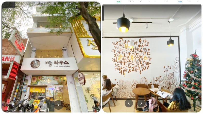 BBang House, tiệm bánh và cafe Hàn Quốc với nhiều loại bánh kem quận 10