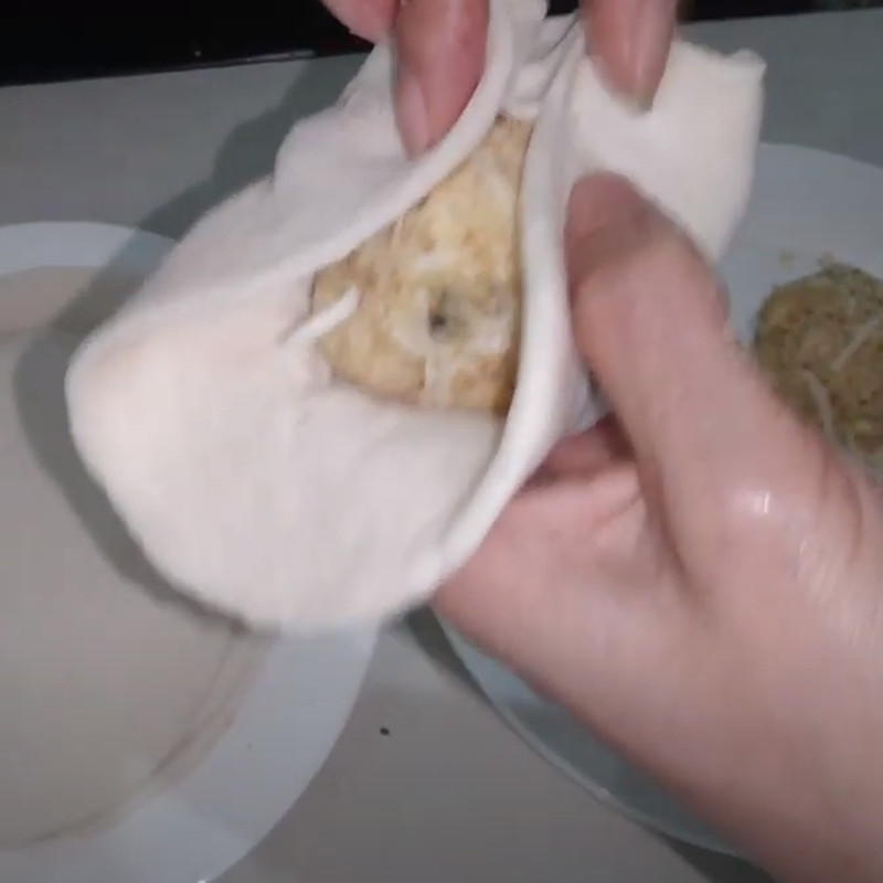Bọc nhân bánh bao đậu xanh