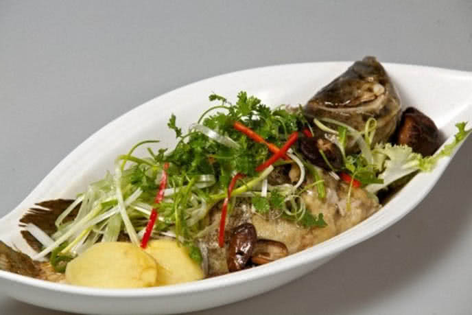 cá mú hấp xì dầu thơm ngon