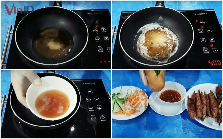 Các giai đoạn thực hiện công thức sốt bánh mì thịt nướng đơn giản tại nhà