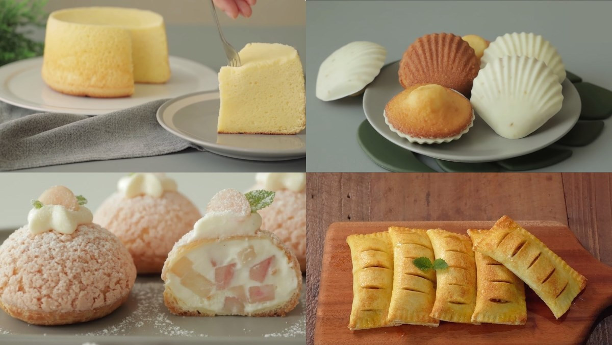 Các loại bánh ngọt dễ làm bằng lò nướng thơm ngon