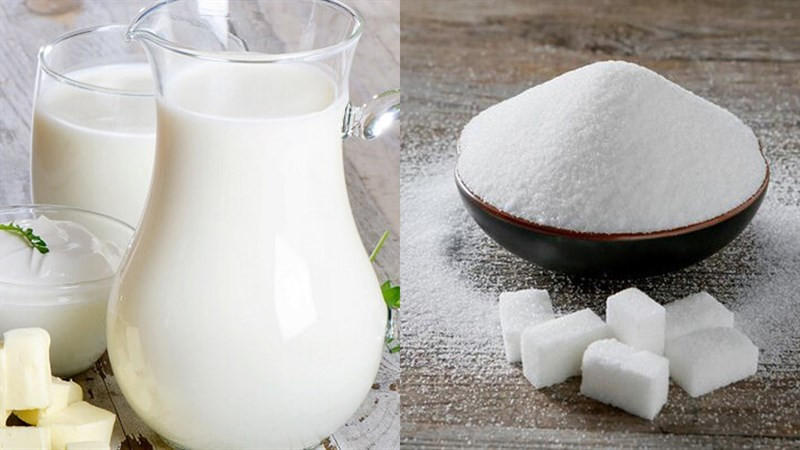 Các nguyên liệu tươi ngon để làm bánh sữa Ba Vì tại nhà