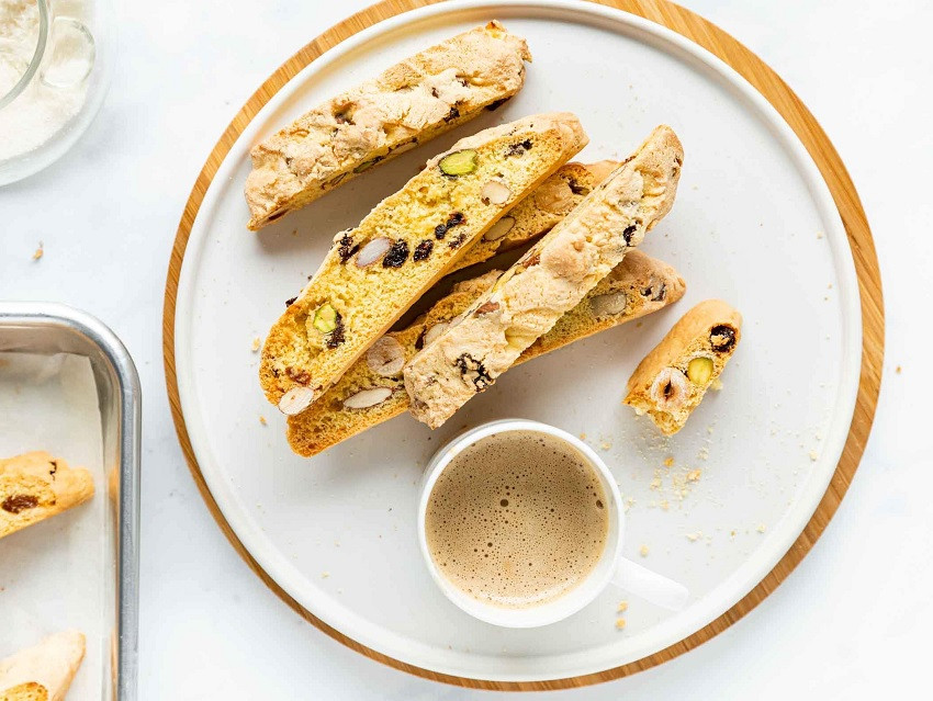 Cách làm bánh biscotti bằng nồi chiên không dầu ăn kiêng