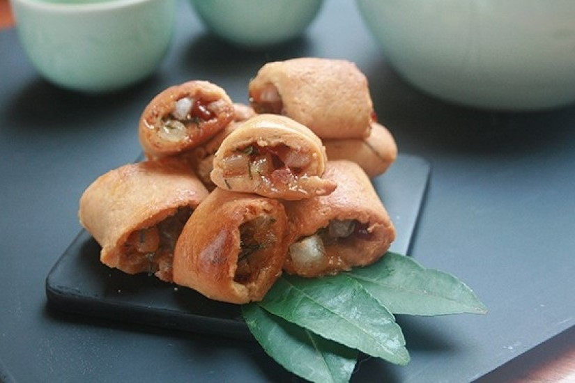 Cách làm bánh chả nướng bằng nồi chiên không dầu truyền thống