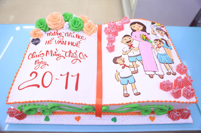 đặt bánh kem tặng thầy cô