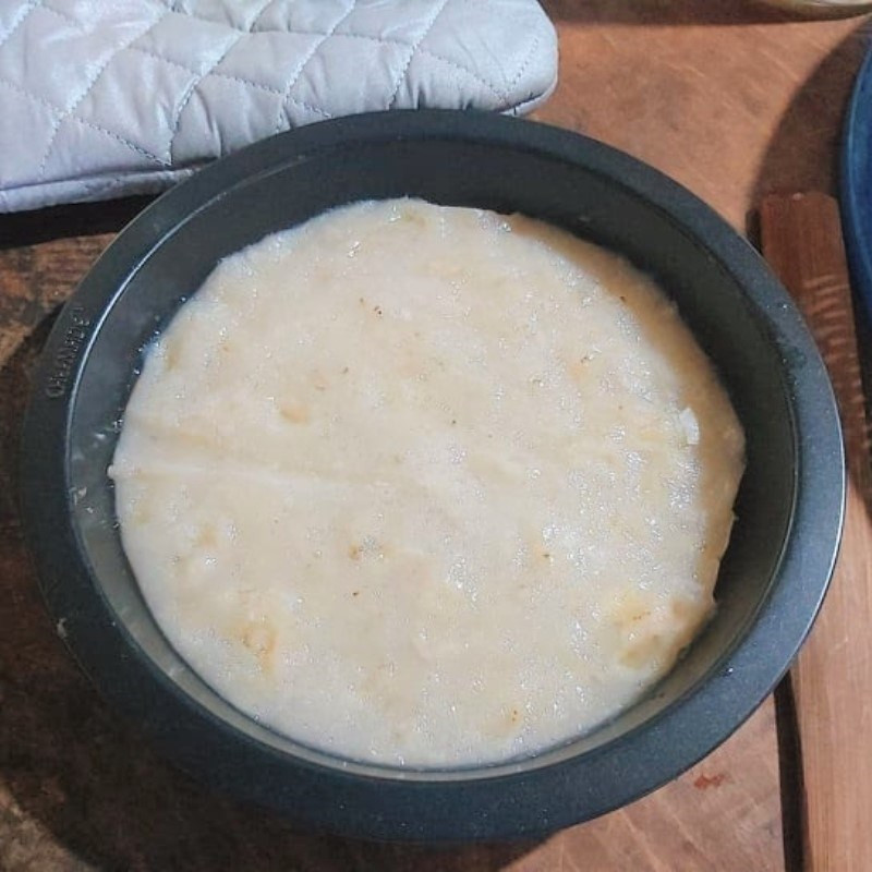 Hấp bánh chuối hấp bột gạo