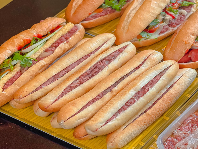 Hệ thống cửa hàng bánh mì que Hải Phòng Tâm Cook tại Hà Nội