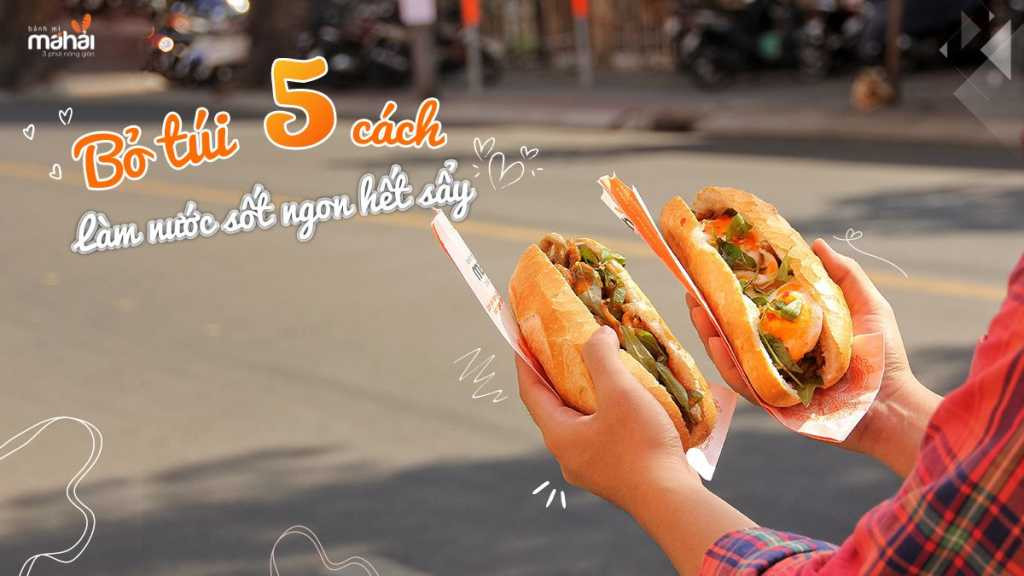 Hình ảnh đa dạng các loại nước sốt chan bánh mì đầy màu sắc và hấp dẫn, gợi mở thế giới ẩm thực phong phú.