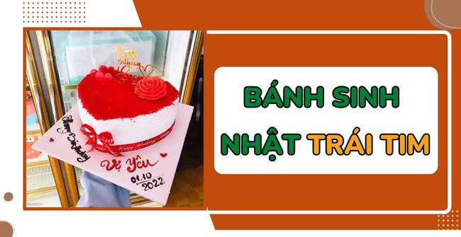 Hình ảnh tổng hợp các mẫu bánh kem trái tim đẹp mắt, biểu tượng tình yêu
