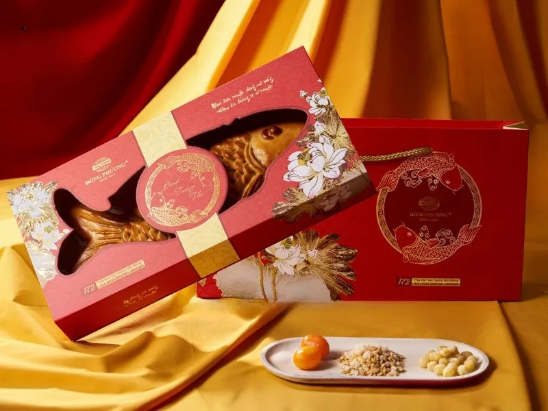 Hộp bánh trung thu cá chép Đông Phương đặc biệt