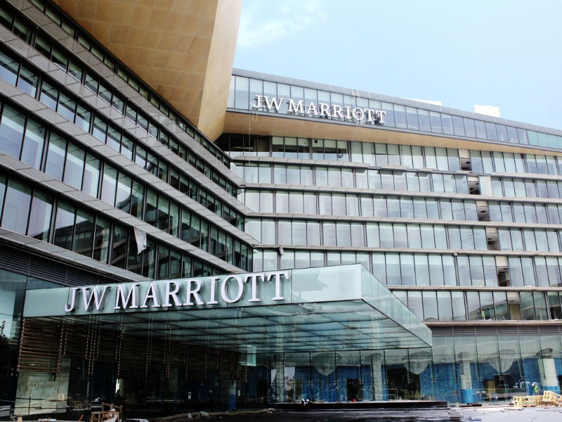Khách sạn JW Marriott Hanoi nơi mua bánh trung thu 2024 chính hãng