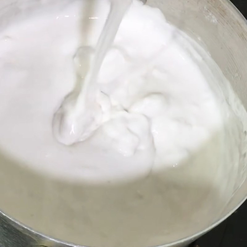 Khối bột làm bánh bột lọc đã hoàn thiện