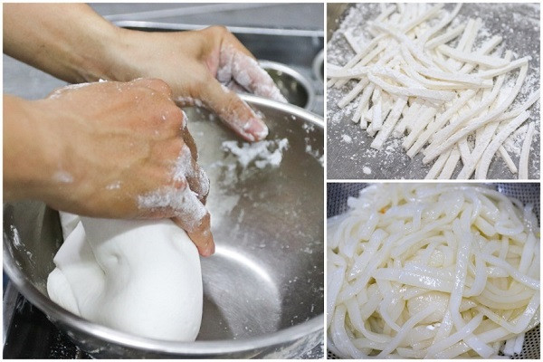 Làm sợi bánh canh tươi ngon tại nhà