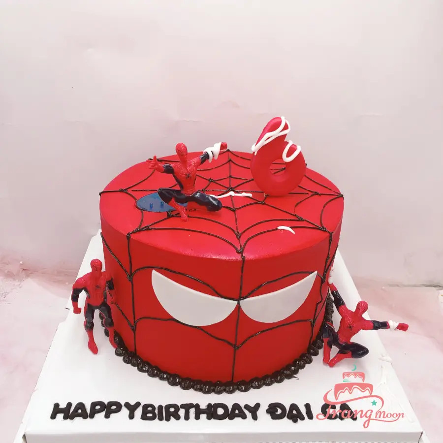 Mẫu bánh kem siêu nhân fondant sắc nét