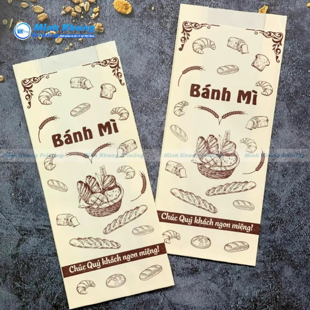 Mẫu bao bì bánh mì đẹp dành cho sandwich, thiết kế tiện lợi và hiện đại, giúp giữ bánh luôn tươi ngon.