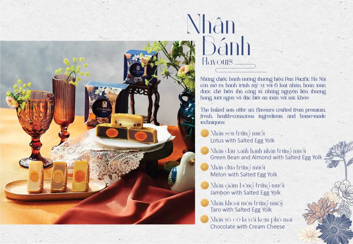 Mẫu hộp bánh trung thu Pan Pacific đẹp mắt cho mùa Trăng Rằm