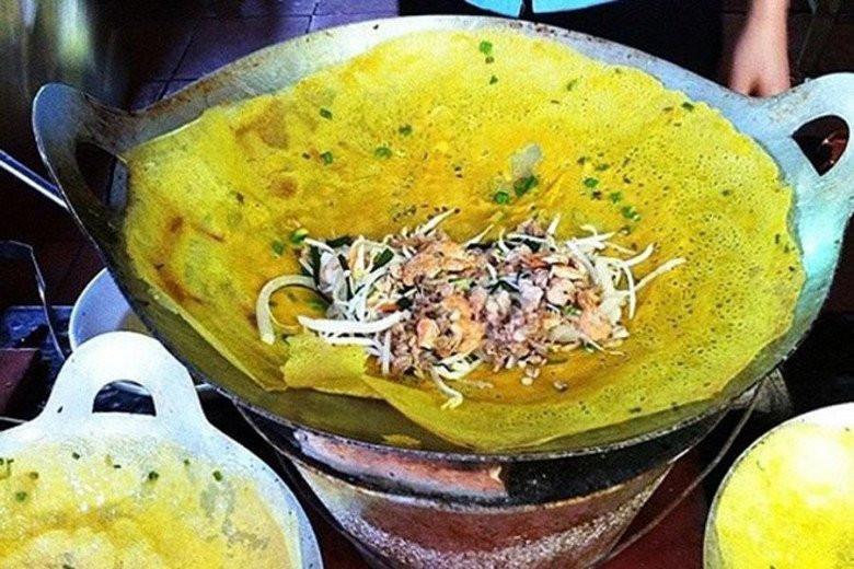 Mẹo làm bánh xèo giòn rụm