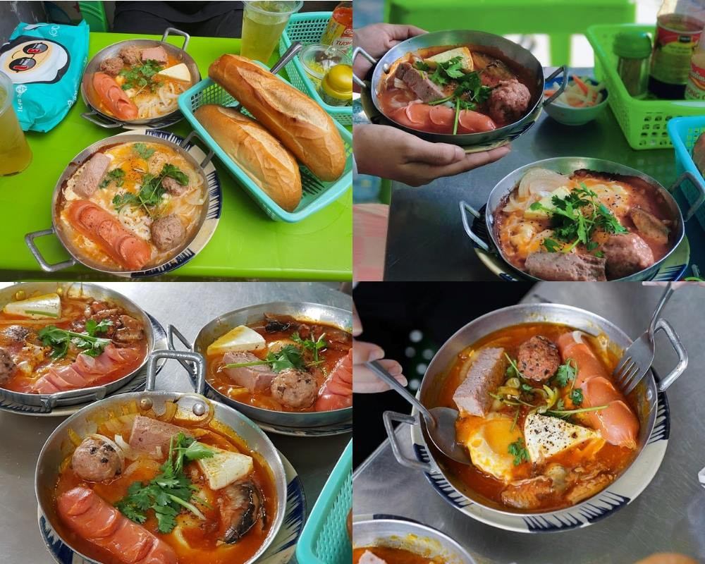 Món bánh mì chảo đẹp mắt của Bò chảo Xuân Lạc
