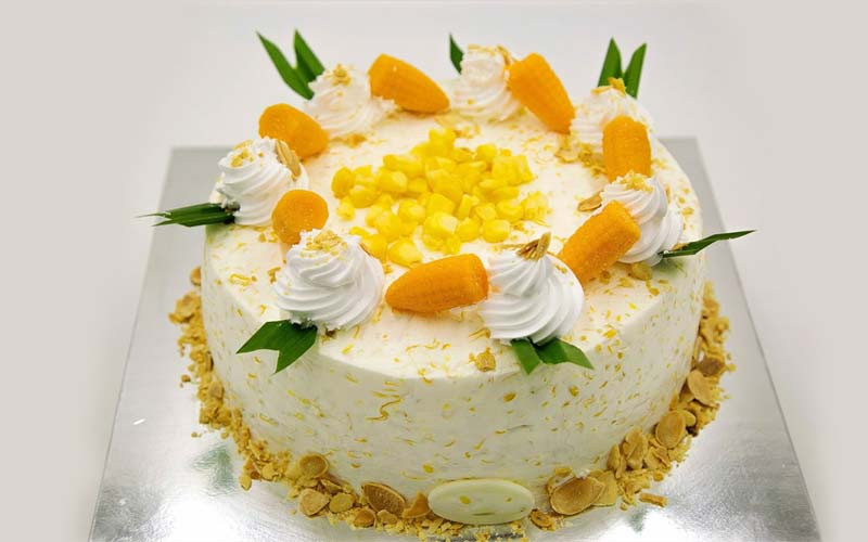 Một mẫu bánh kem truyền thống đẹp mắt tại ABC Bakery Thủ Đức