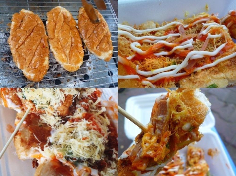 Một phần bánh mì nướng muối ớt Đỗ đầy đặn, hấp dẫn