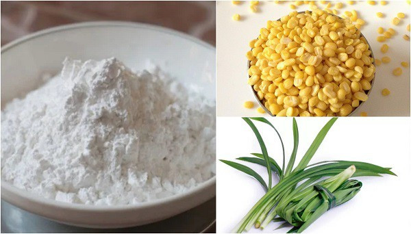 Nguyên liệu cho cách làm bánh da lợn đơn giản