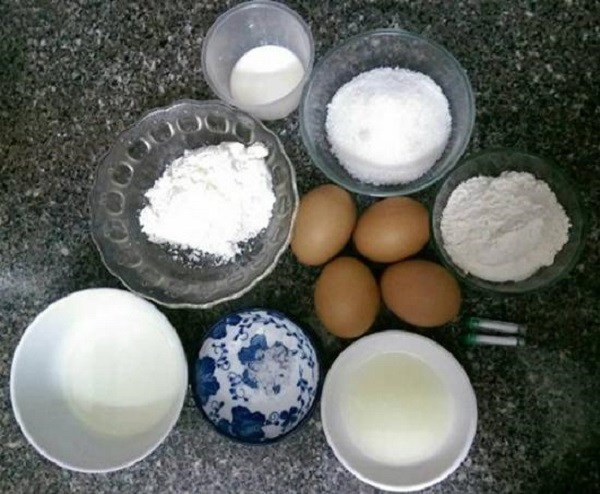 Nguyên liệu và dụng cụ cần thiết cho cách làm bánh kem sinh nhật ngon