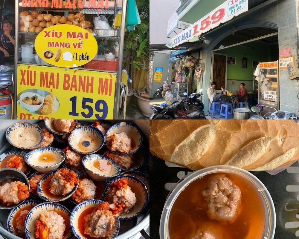 Những chén xíu mại hấp sẵn sàng phục vụ